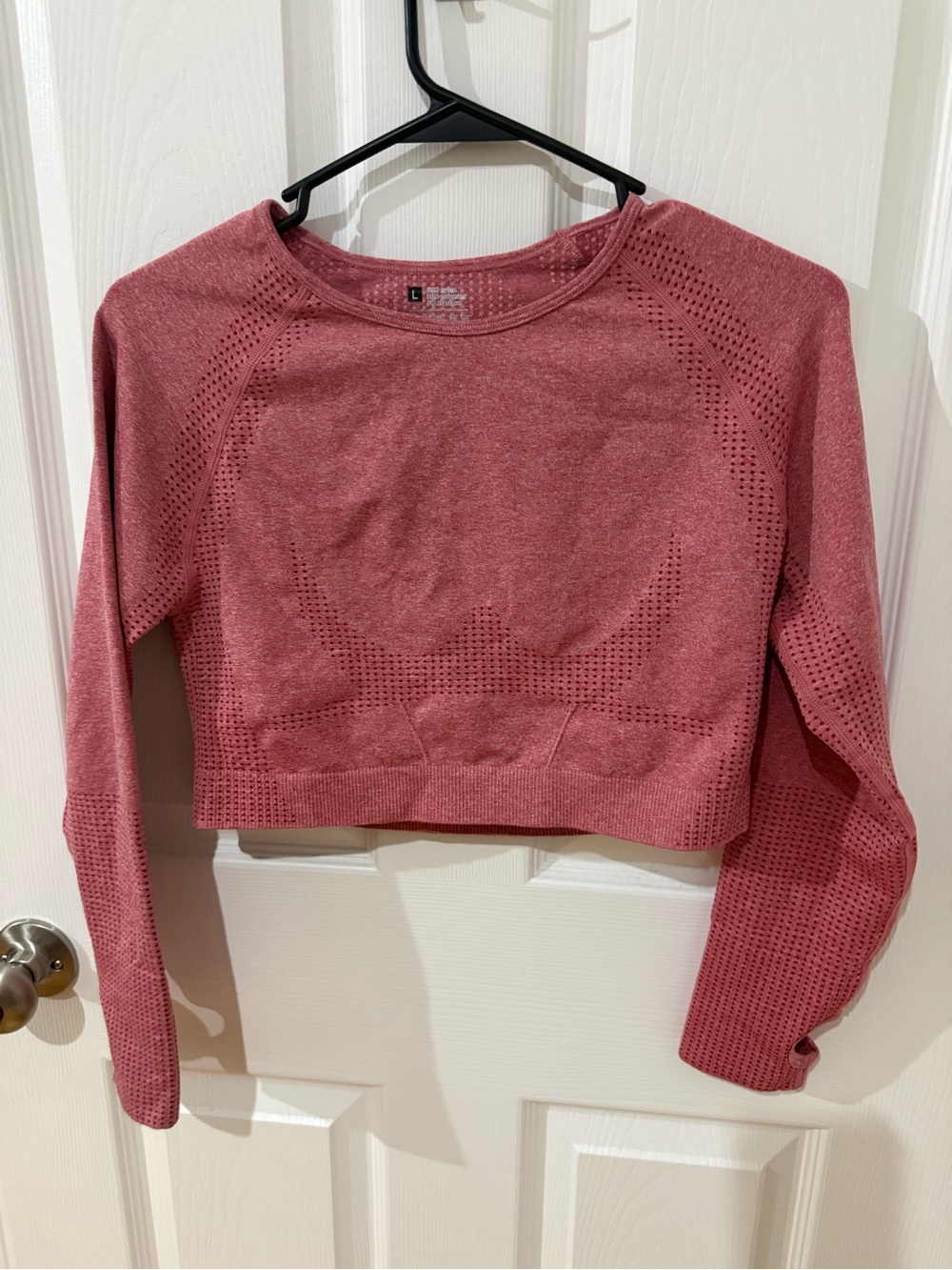Seamless Cropped Long Sleeve Top and Leggings!